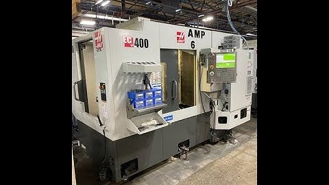 HAAS 4-AXIS HORIZONTAL MACHINING CENTER, MODEL: EC-400