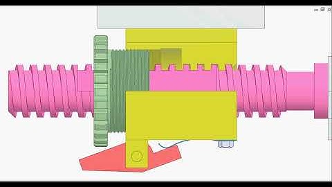 Eliminating backlash in screw-nut drives 1