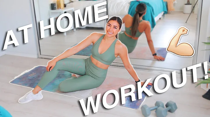 FULL BODY AT HOME WORKOUT - 1 hr, Burn 500 Cals!