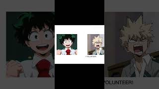 THE GREEN HAIRED GUYS!! #mha #izukumidoriya #deku #katsukibakugou #bakugo #kacchan #bakudeku