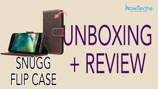 Snugg - iPhone 7+ Leather Flip Case - Unboxing & Review