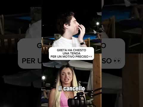 Greta ha chiesto una tenda per un motivo preciso #grenbaud #gretadesanti
