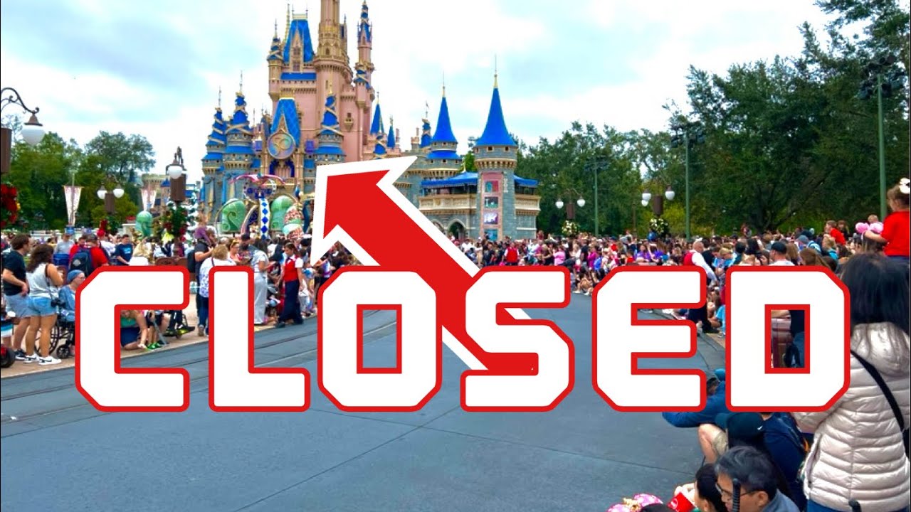 It Was Closed, My Timing Could Have Been Better At Magic Kingdom, Walt