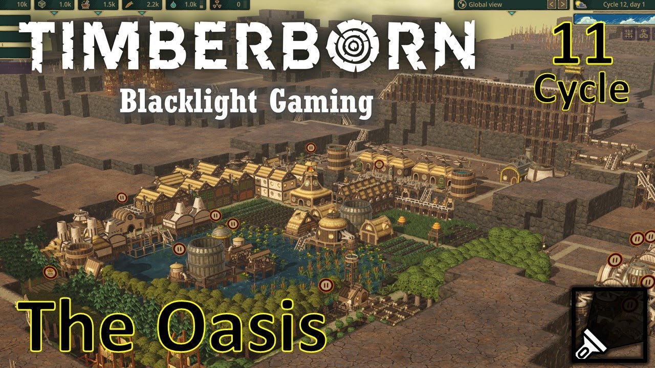 【Timberborn Experimental 1.0】 The Oasis Gameplay Cycle 11