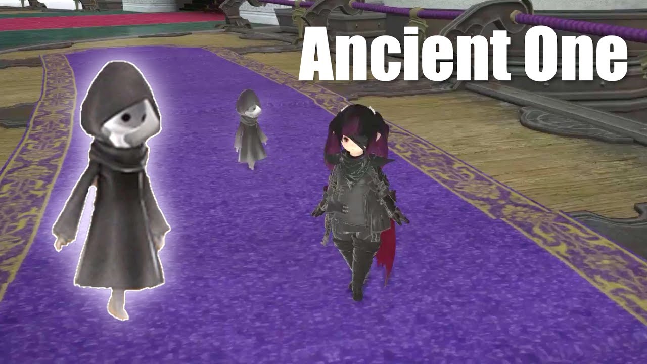 FFXIV Ancient One Minion Shadowbringers YouTube