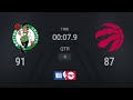 Celtics @ Raptors | NBA on TNT Live Scoreboard | #WholeNewGame