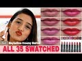 Maybelline Creamy Matte Lipsticks | ALL 35 SWATCHED!