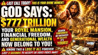 GOD SAYS: YOUR ROYAL MANSION, FINANCIAL FREEDOM, AND GENERATIONAL WEALTH NOW BELONG TO YOU!