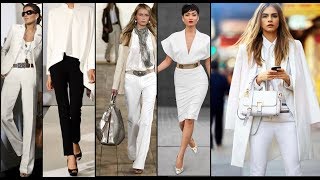 💜ЖЕНЩИНА В БЕЛОМ 💜 Роскошная Женщина  💜Luxury Fashion Woman in white