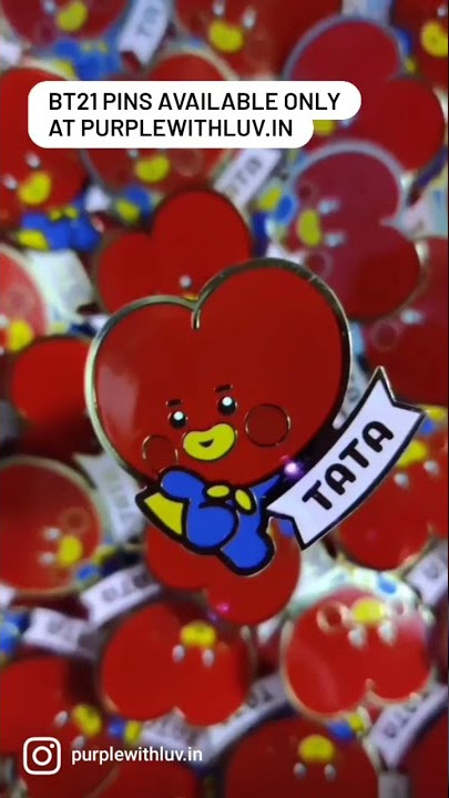 #bts #bts enamel pins #cooky #shooky #tata #koya