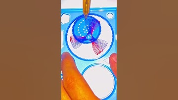 Amazing #spirographspgraph #spirograph #asmr #usa #viral #satisfying #art #pattern #skills #shorts