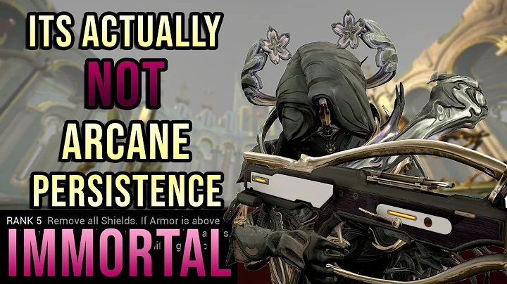 DE Gave us THE BEST Health Tank Arcane in Warframe