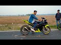 YAMAHA R15 V2 MODIFIED CUSTOM EXHAUST | FULL THROTTLE RITHIK