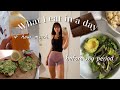 What + how much I EAT IN A DAY (the week before my period) | appetite, cravings, &amp; food changes