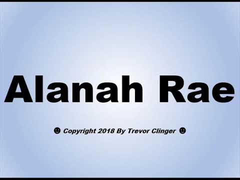 Alanah Rae 2