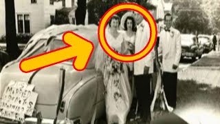 his Guy Was Watching His Parent's Wedding Video From 1953 And He Noticed A Startling Detail