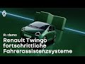 Der #Renault #Twingo #ETech #elektrisch überzeugt durch sein dynamisches Fahrgefühl und Sicherheit