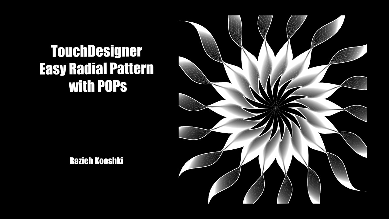 TouchDesignerTutorial - POPs / Easy radial pattern with - YouTube