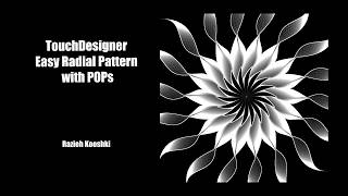 TouchDesignerTutorial  - POPs / Easy radial pattern with