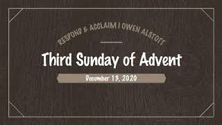 Mazmur Tanggapan | Minggu Adven Ketiga | 13 Desember 2020