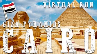 REDMILL | Virtual un  GIZA PYRAMIDS  CAIRO  EGYPT   #treadmill #RUN