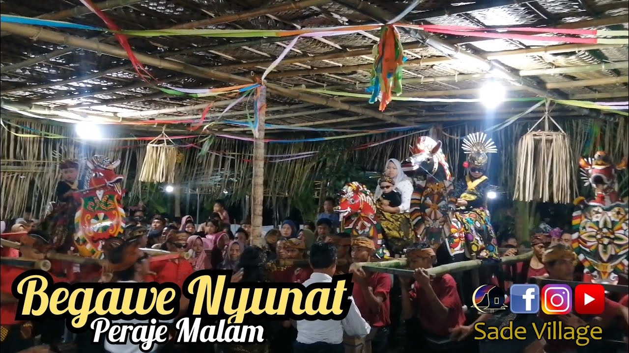 Begawe Nyunat || Tradisi Khitan || Peraje Malam 22 Juni 2024