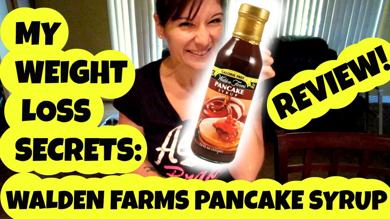 MY WEIGHT LOSS SECRETS WALDEN FARMS PANCAKE SYRUP REVIEW Nicole