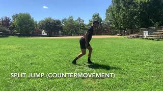 Split Jump Countermovement