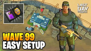 Best Equipment Setup To Clear Wave 99 Super Fast - Last Day On Earth Survival