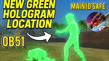 FF OB51 HOLOGRAM LOCATION HACK AFTER UPDATE FF MAX HOLOGRAM LOCATION 