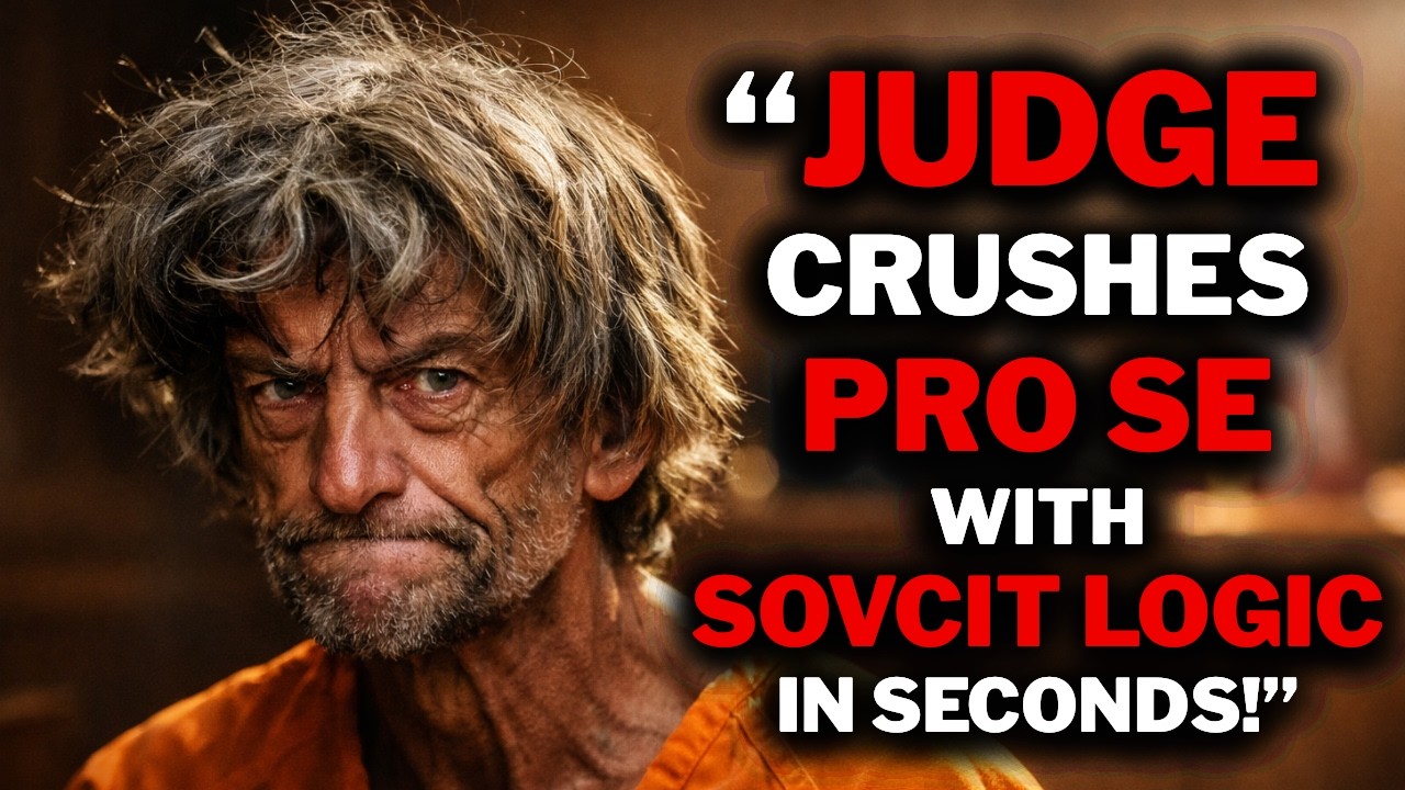 Sovereign Citizen Mindset Pro Se Defendant TAUNTS The Court… Until The Judge CRUSHES Illusion