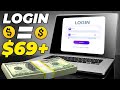 Earn $69.07+ Per LOGIN Done! $7257.32 DAILY (Make Money Online)