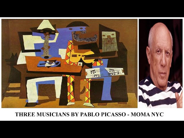 Three Musicians by Pablo Picasso - MOMA NYC - YouTube