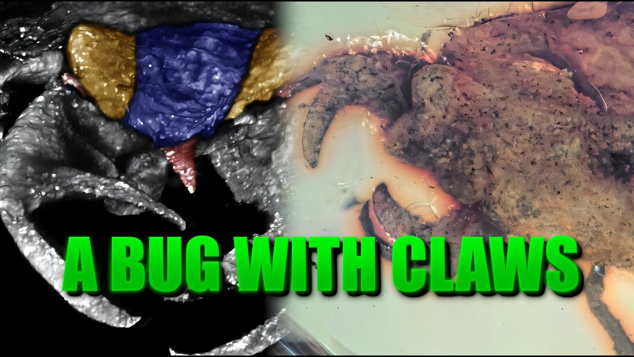 Libererrantes Insect A Species of Prehistoric Insect With CLAWS | Carcinonepa libererrantes ...
