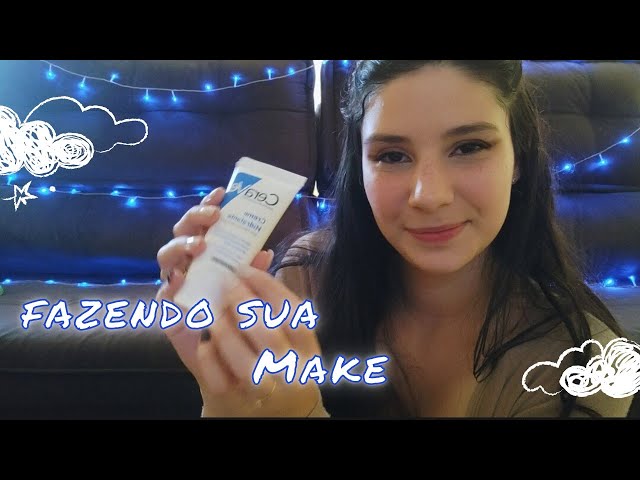 POSSO TE MAQUIAR? (asmr caseirinho)