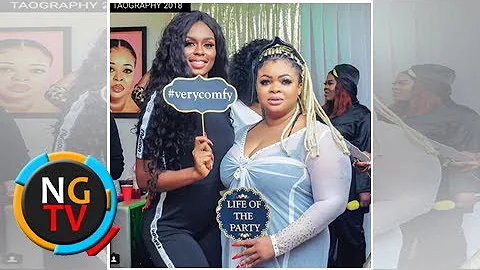 Toyin Abraham, Eniola Badmus, Bimbo Thomas and others storm actress Dayo Amusa’s slumber themed bir