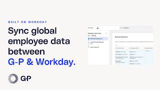 مزامنة بيانات الموظفين العالميين بين G-P وWorkday | مُصمم على شريك Workday screenshot 1