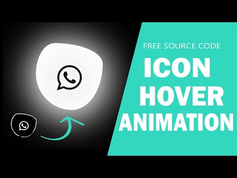 Social Media Icon Hover Animation | Coding BD