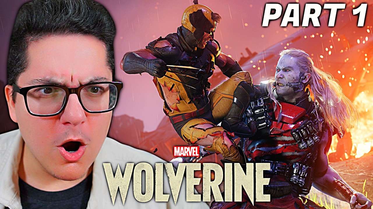 OMEGA RED BOSS BATTLE! (Wolverine PS5 Part 1)