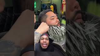 Bro permed his Beard…again 😭