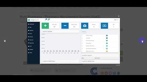 Free Download Multi Pharmacy   Pharmacy Management System (SaaS)