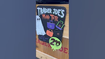 The viral Trader Joe’s mini totes are available in West Hollywood #traderjoes #minitotebag #viral