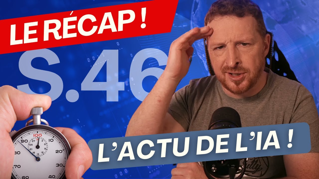 Actualités de l'IA : le récap de la semaine !