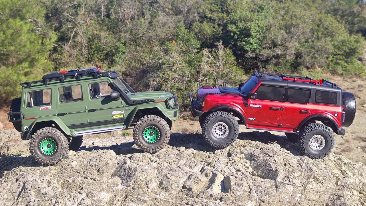 Yikong Yk4106 Mercedes & Wltoys 104020 Ford