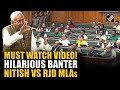 “गड़बड़ किये…” Must Watch! Hilarious banter: CM Nitish Kumar vs RJD MLAs in Bihar Assembly