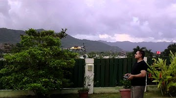 Hexacopter Y6 - Backyard flight - Camera-less