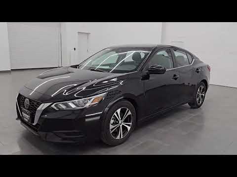 2023 Nissan Sentra SV Super Black Used. walk around for sale in Fond Du Lac, Wisconsin,