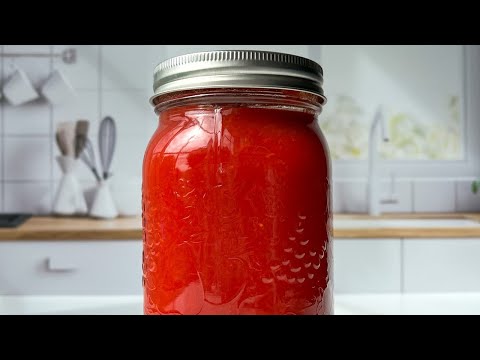 The best minute you watch all year 🤯 3 Ingredient Italian Tomato Sauce #shorts