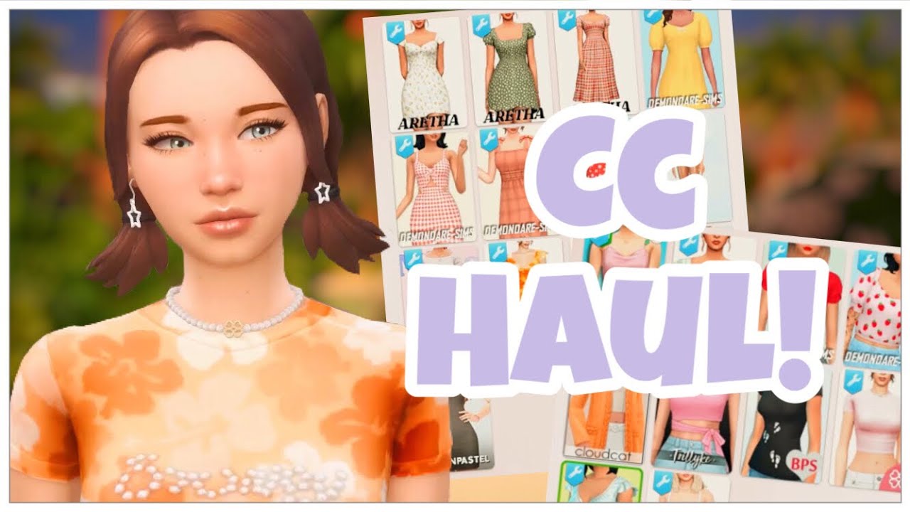 🌊 MAXIS MATCH CC FINDS  The Sims 4 Custom Content Haul + CC List 