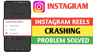 Fix Instagram reels not playing 2025 | Instagram automatic back problem | Instagram crashing problem